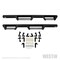 Westin Automotive 18-C WRANGLER UNLIMITED JL 4DR (EXCL 2018 JK) HDX DROP BPS NERF STEP BARS 56-140652 - alternate 7
